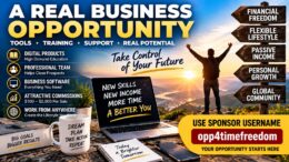 Business Opportunity, opp4timefreedom, work from home